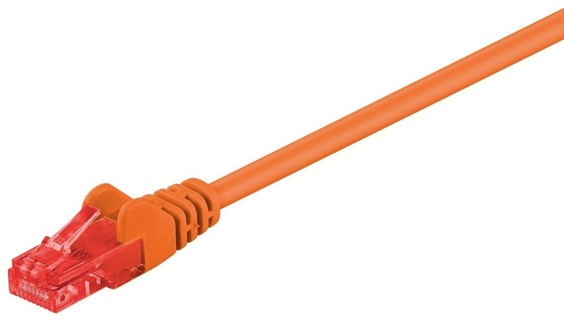 Cat6 0.5M Oranje UTP kabel