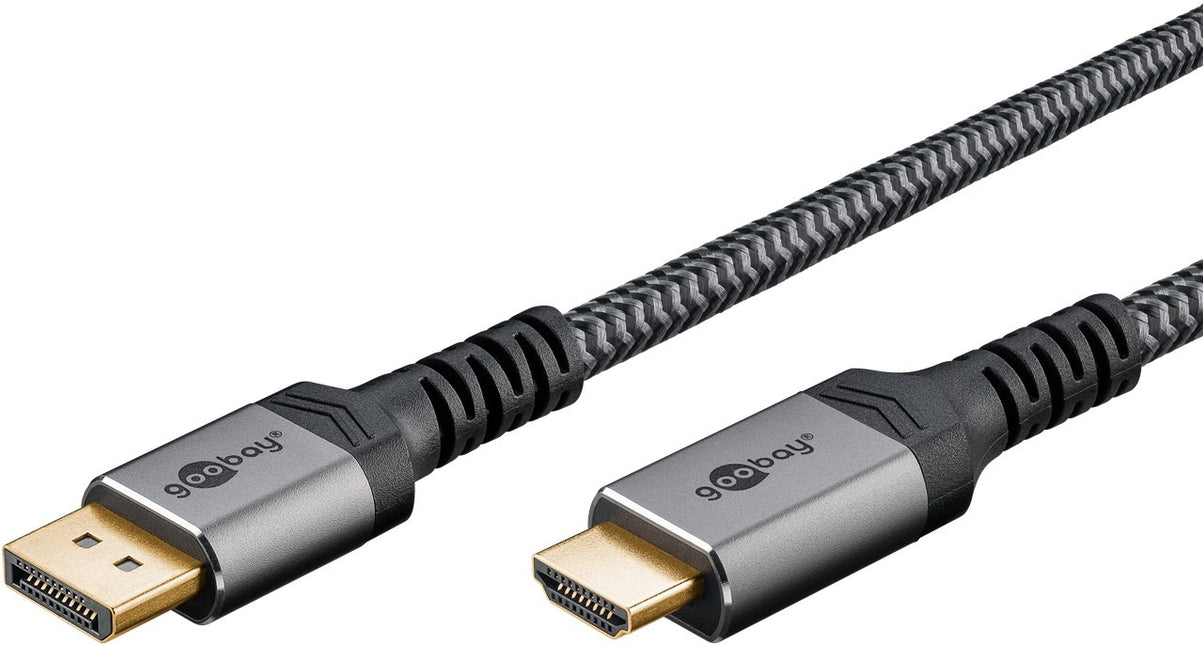 DisplayPort™ to HDMI™ Cable, 4K @ 60 Hz 3M