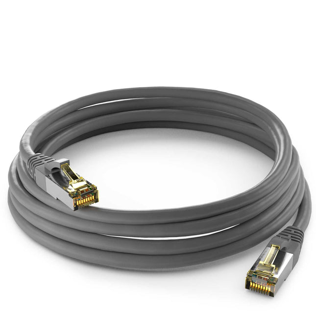 Cat6a S/FTP LSZH 15M Grey