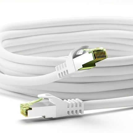 GHMT-Certified CAT 8.1 S/FTP Patch Cord 0.5M White