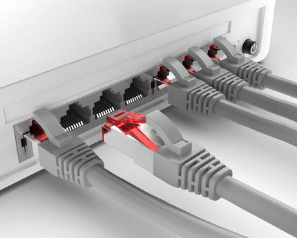 Cat6 S/FTP PIMF LSOH grijs 25 meter