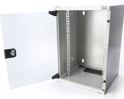 10 inch 9U wandkast 312x300x464 mm, kleur grijs (RAL 7035)