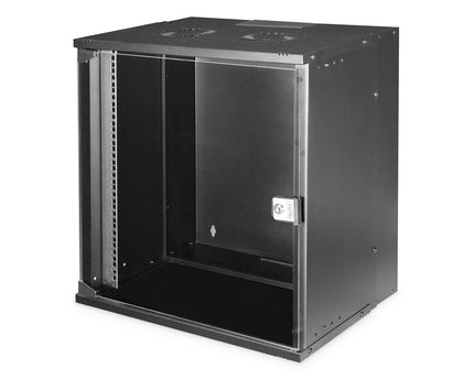 12U wandkast, SOHO PRO, ongemonteerd 540 x 400 x 595 mm, zwart