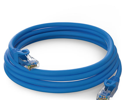 Cat6 0.25M U/UTP Blue