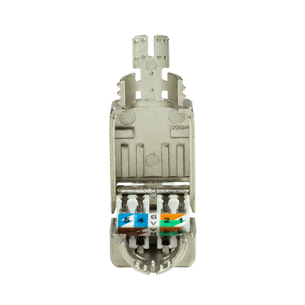 CAT8.1 toolless plug RJ45 STP