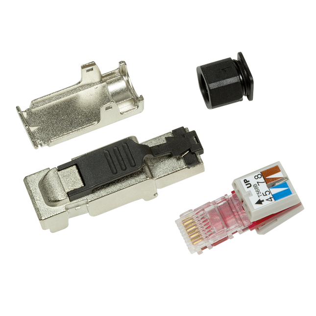 CAT6a Toolless RJ45 Connector - STP voor soepele en stugge kabel