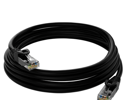 Cat5e 1.5M Zwart UTP kabel