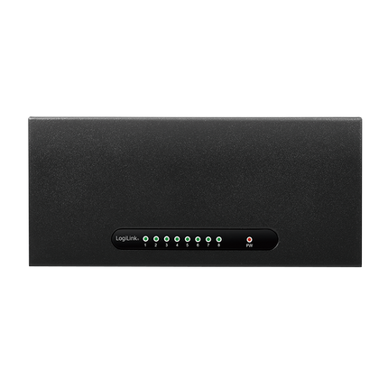 8 Poorts Gigabit Switch 10/100/1000 Mbps