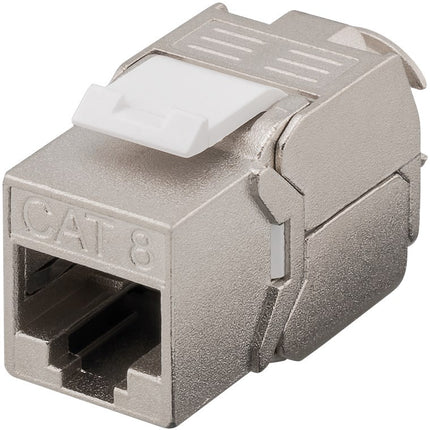 CAT8.1 Keystone RJ45 STP Toolless GHMT-certified