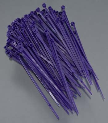 Tyraps 100pcs 100mm Violet