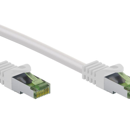 GHMT-Certified CAT 8.1 S/FTP Patch Cord 0.5M White