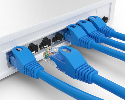Cat6 0.25M U/UTP Blue