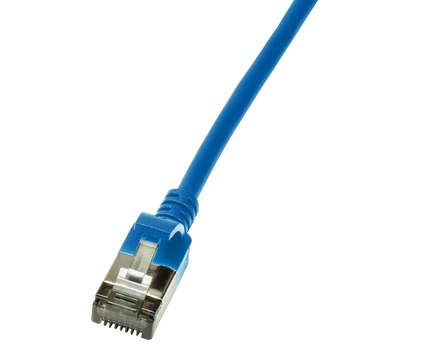 CAT6a U/FTP Ultraflex, 100% koper, blauw, 3M