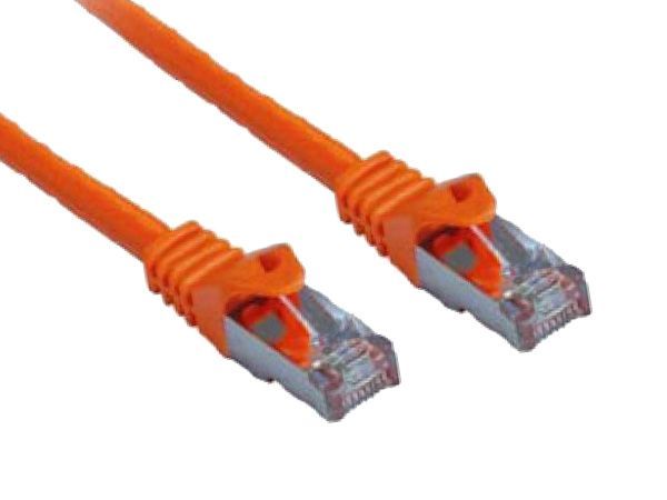 Cat7 1.5M Oranje SSTP/PiMF halogeenvrij patchkabel