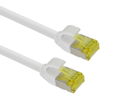 Ultra slim Patchkabel S/FTP Cat 6A Wit 5 M