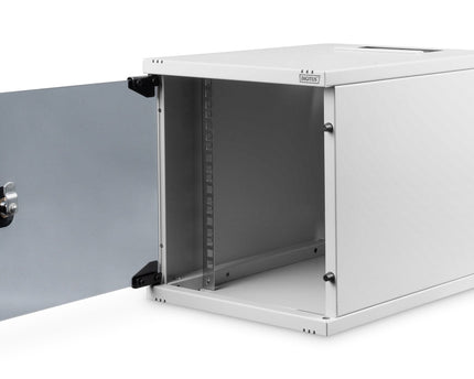 10 inch 6U wandkast 330x312x400  mm (BxHxD) , Grijs