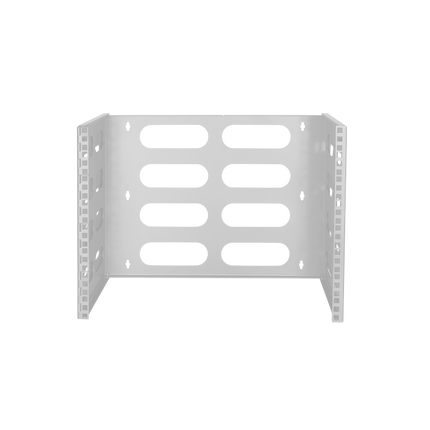 8U wall server rack 494x400x360mm (WxDxH) gray