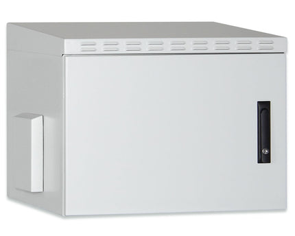 9U wall cabinet, outdoor, IP55 579x600x600 mm, color gray (RAL 7035)