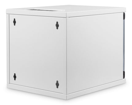 10 inch 6U wandkast 330x312x400  mm (BxHxD) , Grijs
