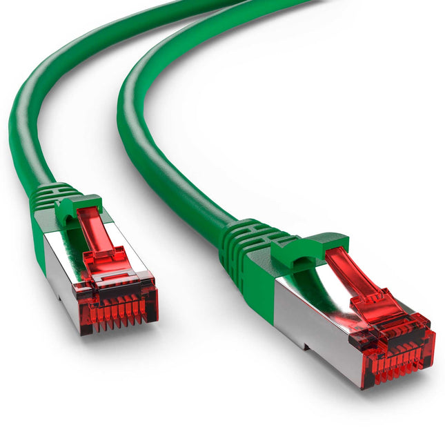 Cat6 S/FTP PIMF LSOH groen 1 meter