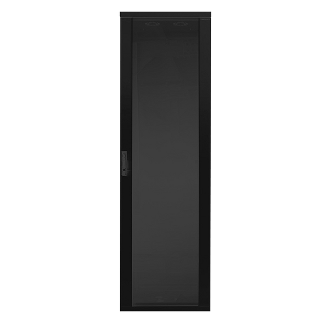 19" standing network cabinet 16U, 600 x 600 mm, black