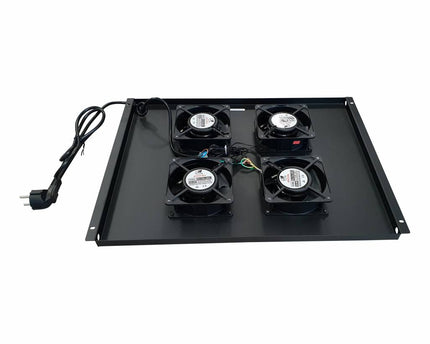 Ventilator set met 4 ventilatoren voor 800mm diepe serverkasten