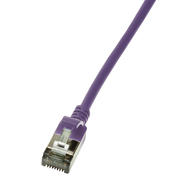 CAT6a U/FTP Ultraflex, 100% Copper, Purple, 5M