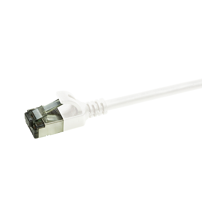 CAT.6A patch cable Ultraflex SlimLine white 3m