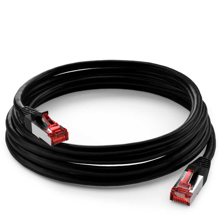 Cat6 S/FTP LSZH 1M Black