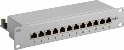 CAT6 10 inch Patch Panel 12 port