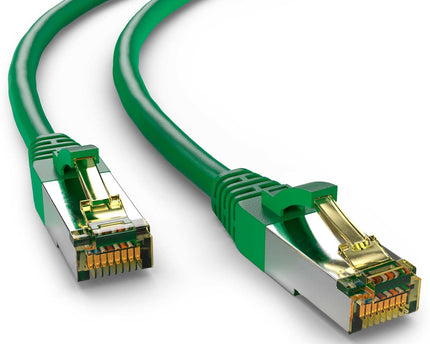 Cat6a S/FTP PIMF LSZH Groen 1 meter