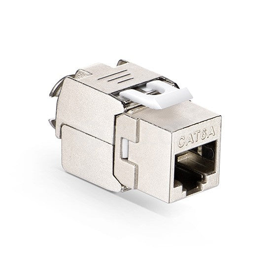 CAT6a keystone RJ45 STP toolless