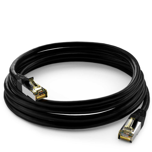 Cat6a S/FTP LSZH 3M Black