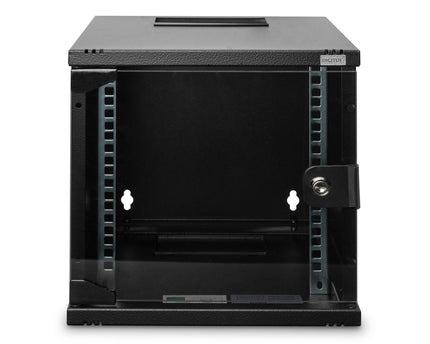 10 inch 6U wandkast 312x300x330 mm zwart