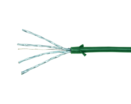 CAT6a U/FTP Ultraflex, 100% koper, groen, 2M