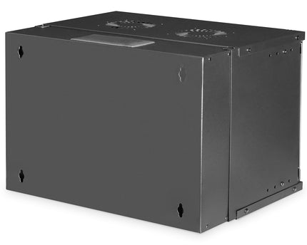 7U wall mounting cabinet, SOHO PRO 370 x 540 x 400 mm, black