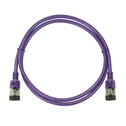 CAT6a U/FTP Ultraflex, 100% Copper, Purple, 5M