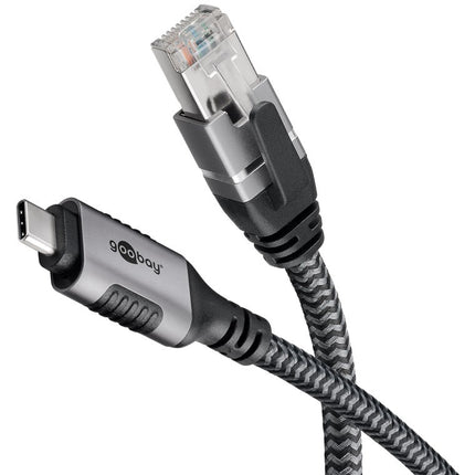 USB-C™ 3.1 to RJ45 Ethernet Cable 7.5M