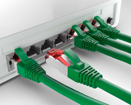 Cat6 S/FTP LSZH 5M Green