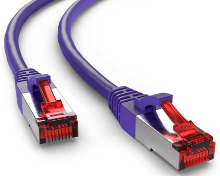 Cat6 S/FTP PIMF LSOH paars 1.5 meter