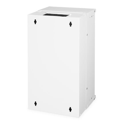 10" 12U wall mounting cabinet, SOHO PRO 595 x 315 x 300 mm, gray