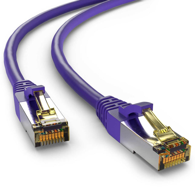 Cat6a S/FTP LSZH 5M Violet