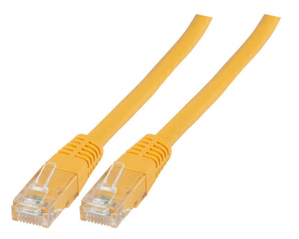 Cat6 30m geel UTP kabel