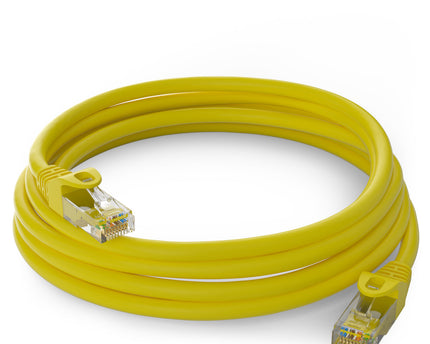 Cat6 7.5M geel UTP kabel