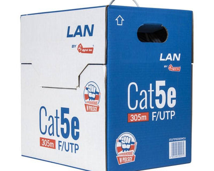 Cat5e F/UTP Massief 305m 100% koper CPR Eca