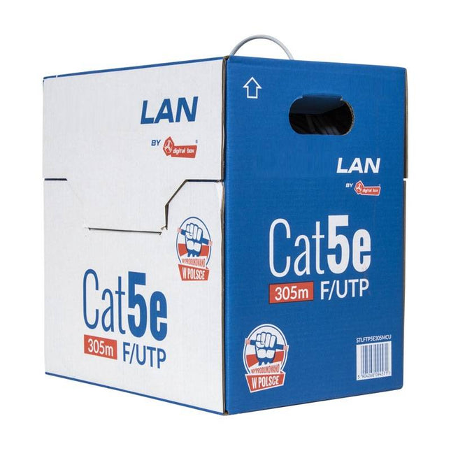 Cat5e F/UTP solid  305m 100% Copper CPR Eca