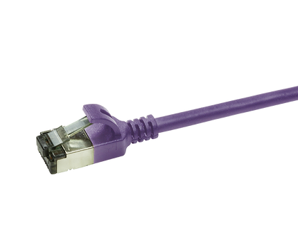 CAT6a U/FTP Ultraflex, 100% koper, paars, 1.5M