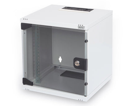 10 inch 6U wandkast 312x300x330 mm grijs