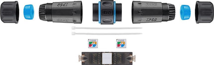 CAT6a UTP toolless outdoor connector