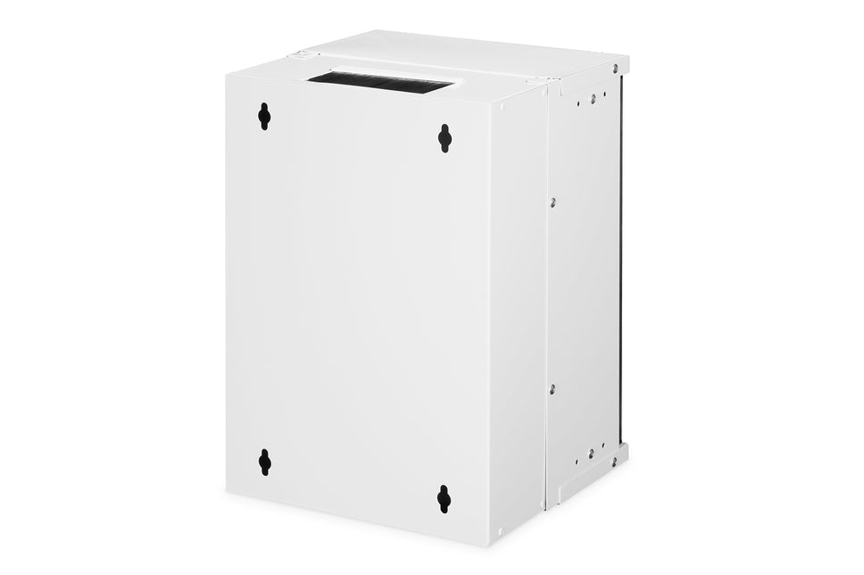 10" 9U wall mounting cabinet, SOHO PRO 460 x 315 x 300 mm, gray